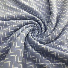 4 way stretch polyamide spandex breathable polyester weft knitted jacquard swimwear fabric